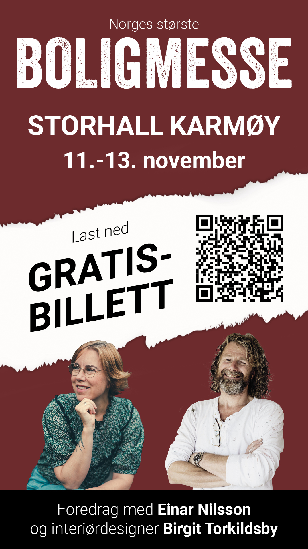 Boligmesse Storhall Karmøy 11. – 13. november